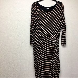 Anthropologie Postmark Stripe Dress